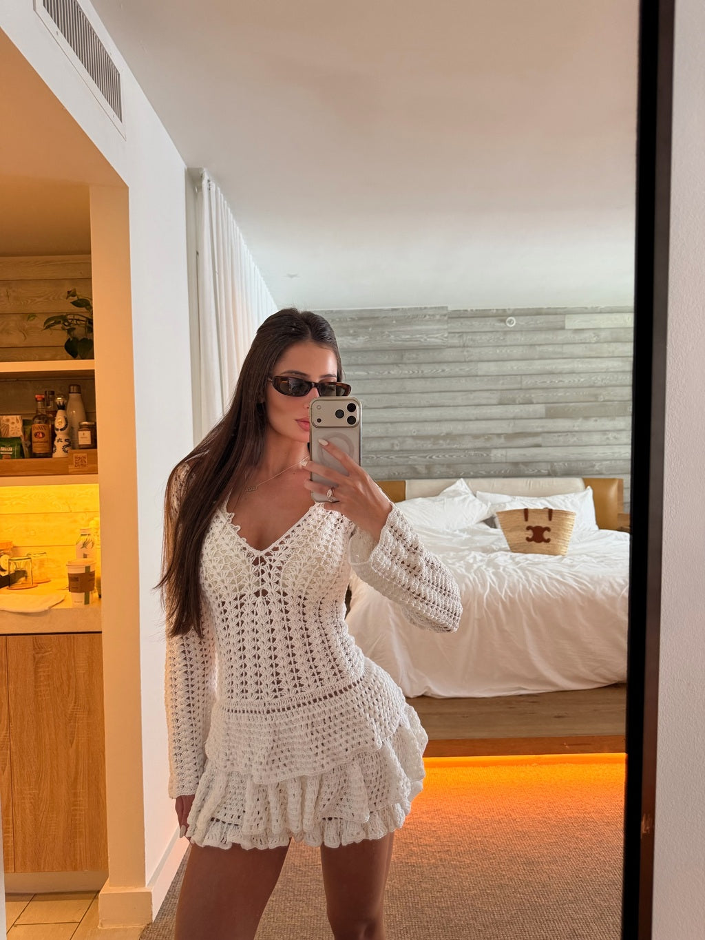 Vestido crochê Bianca - 2